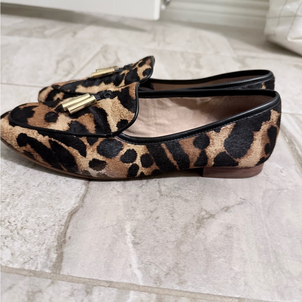 Louise et Cie Leopard Print Loafers // Sz 8 - Picture 5 of 6